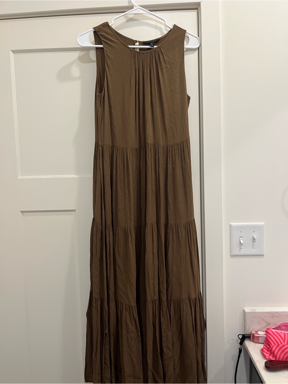Brown Banana Republic maxi dress